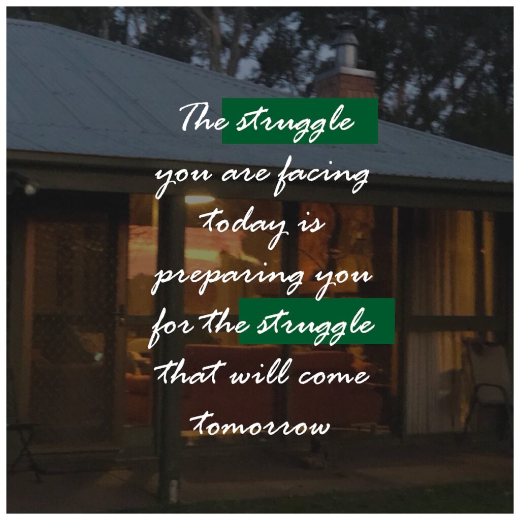 the struggle is real